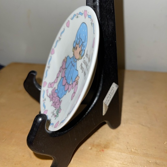 VTG: 1995 PRECIOUS MOMENTS Porcelain Collectors Plate - Picture 4 of 8